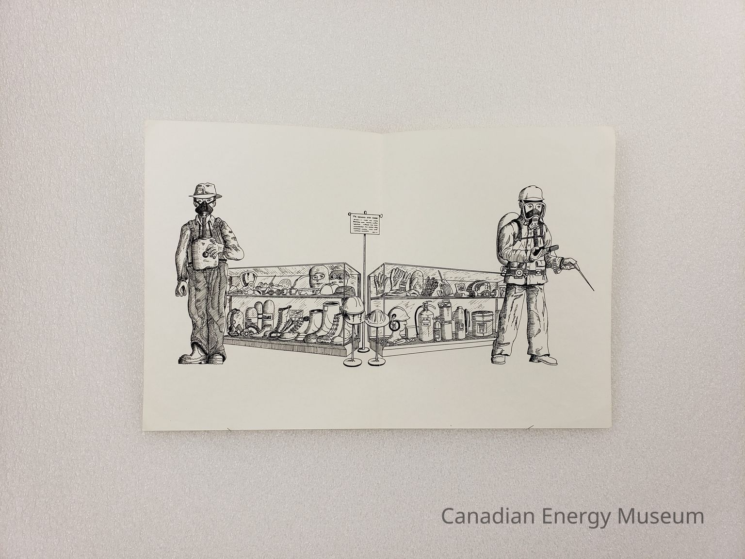Canadian Energy Museum Memorabilia