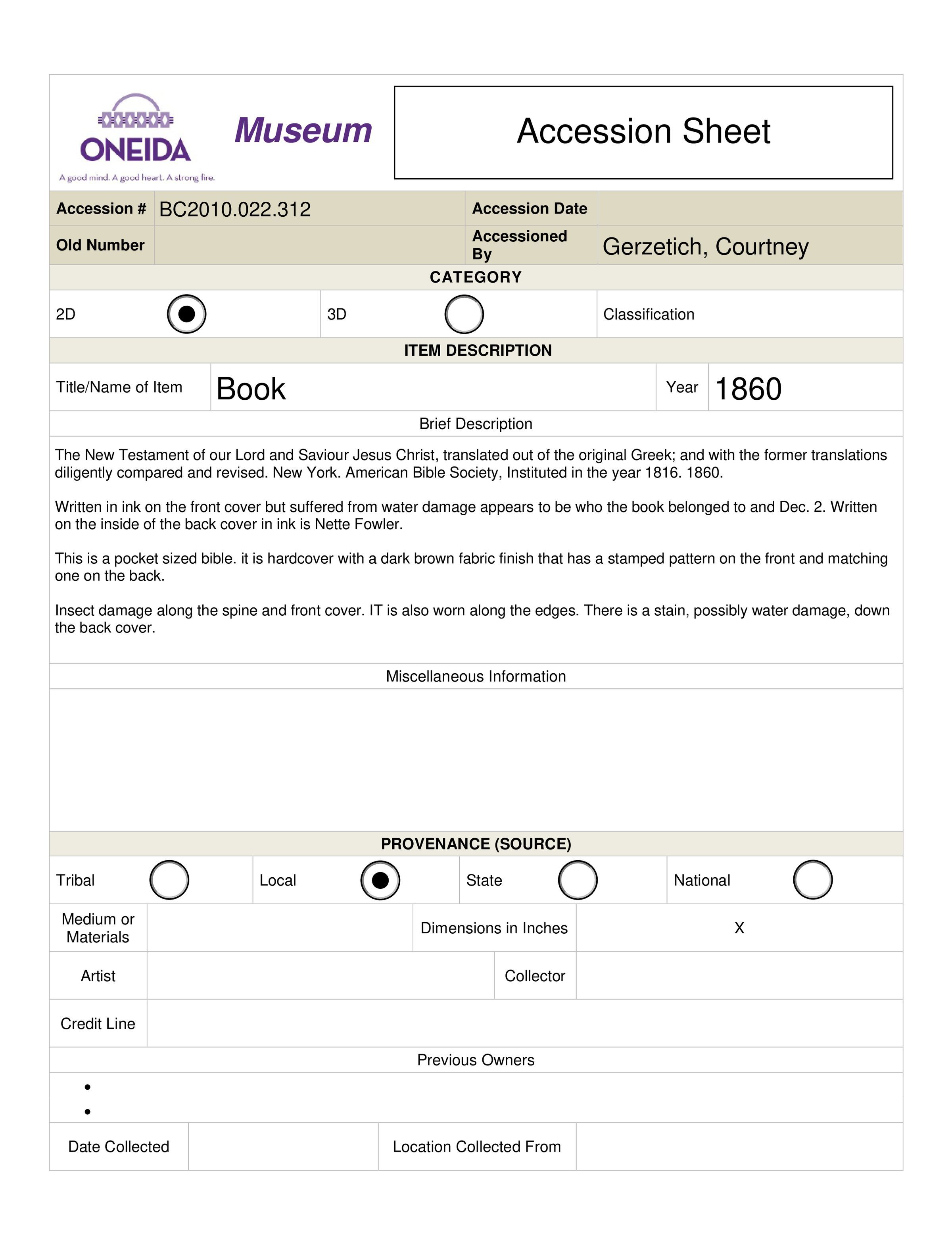BC.2010.022.312 Accession