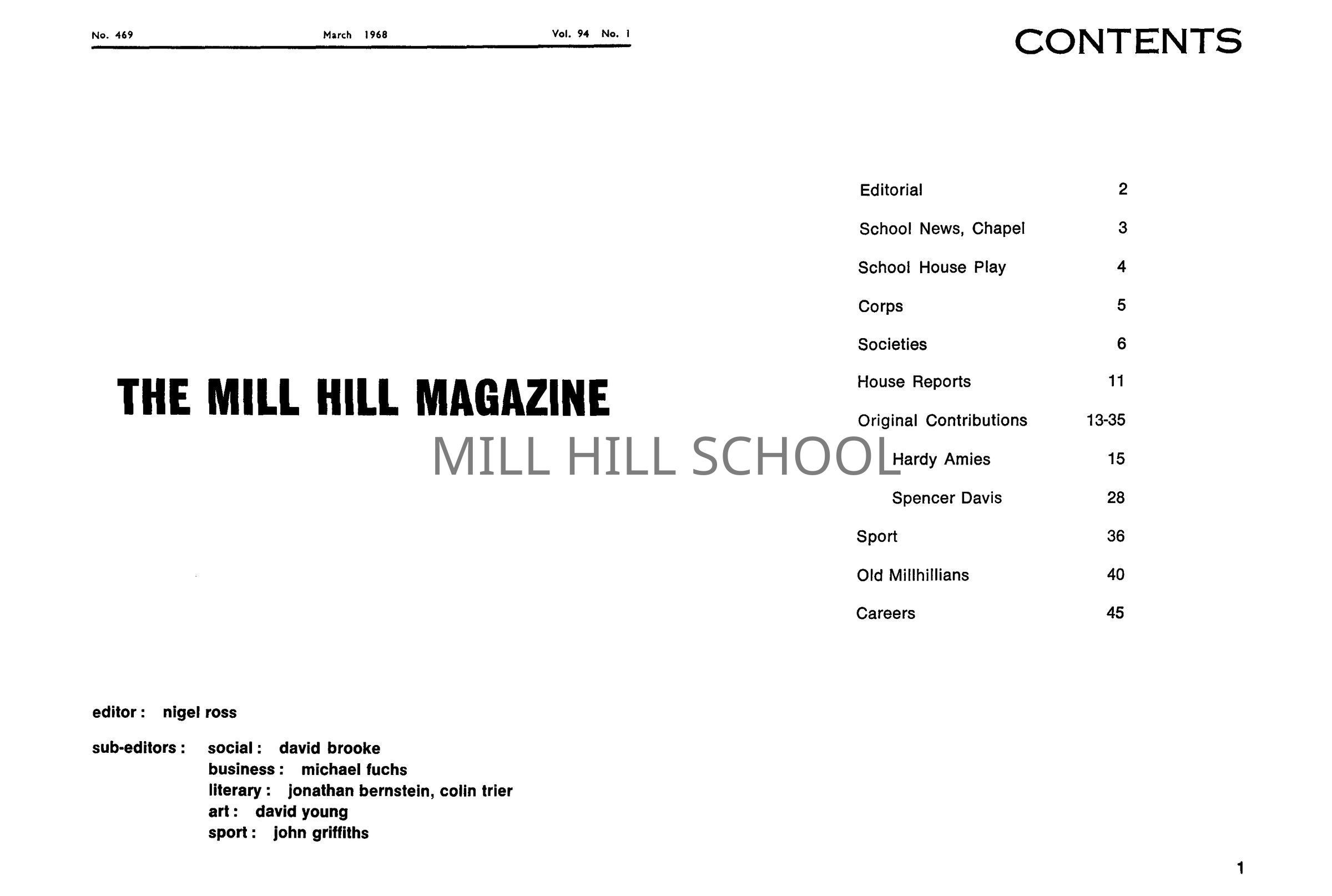 Issue 469 Spring 1968