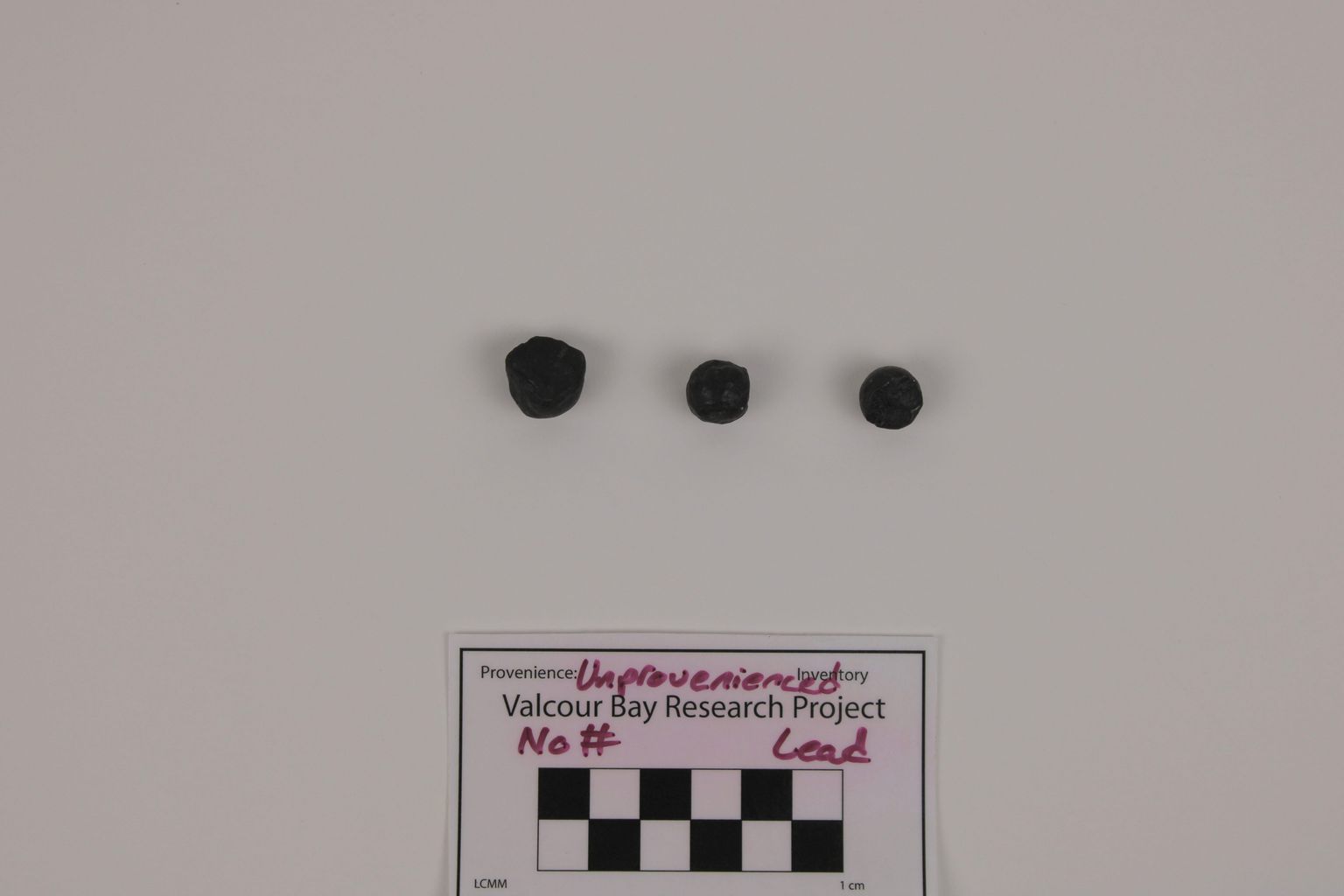 Musket Ball, Lot of 3 picture number 1