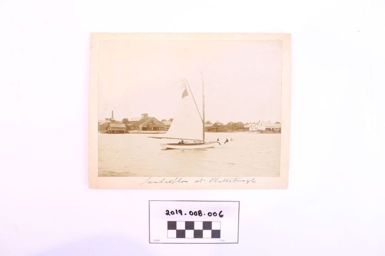 Sailboat Sandalphon at Plattsburgh