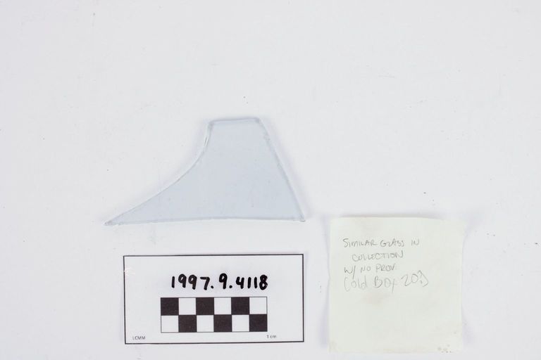 Glass, Fragment