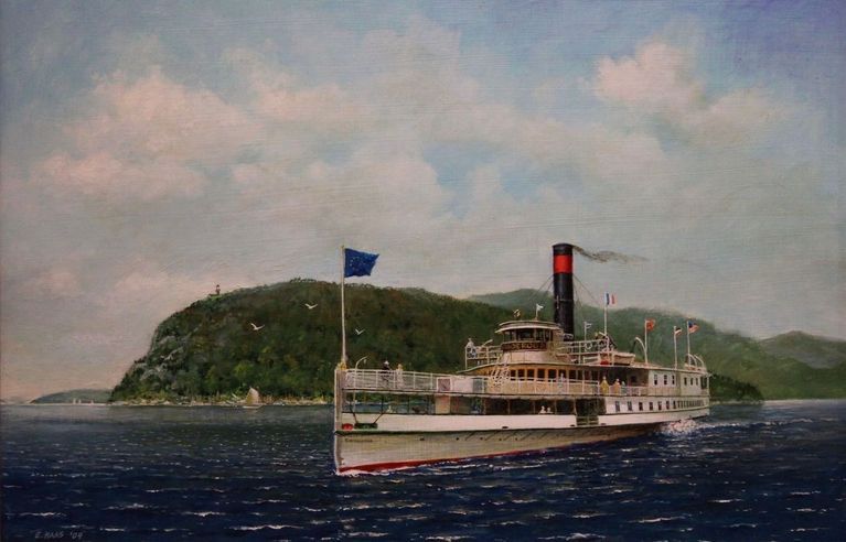Ticonderoga Underway