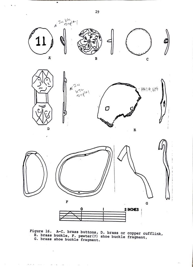 Fragment, Brass Shoe Buckle - Image 2