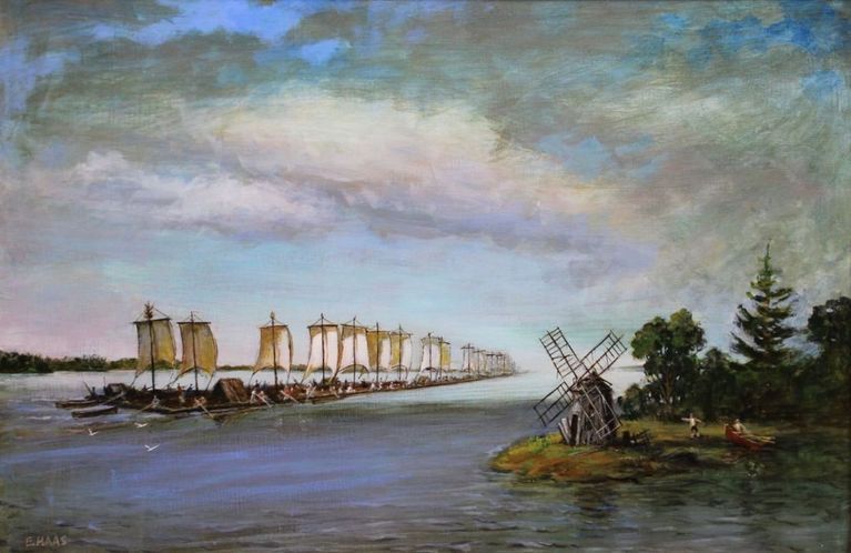 Smuggling Timber, 1808