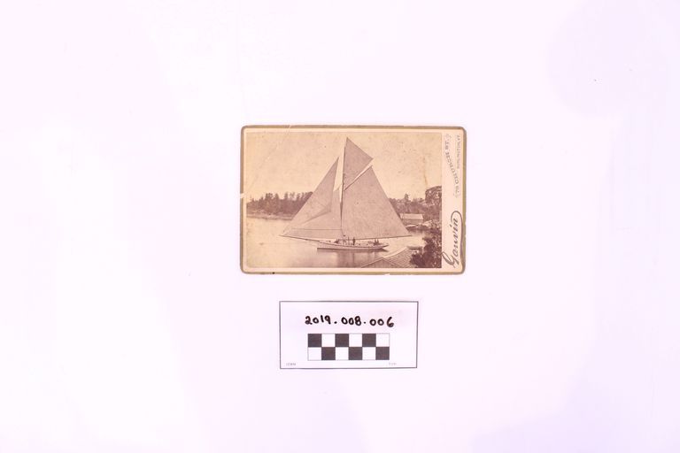 Sailboat Comet in Essex Harbor