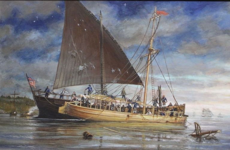 Row Galley Washington Assisting