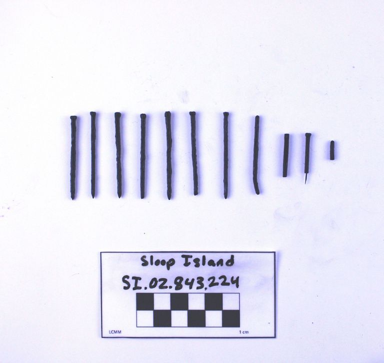 Finish Nail, lot of 11
