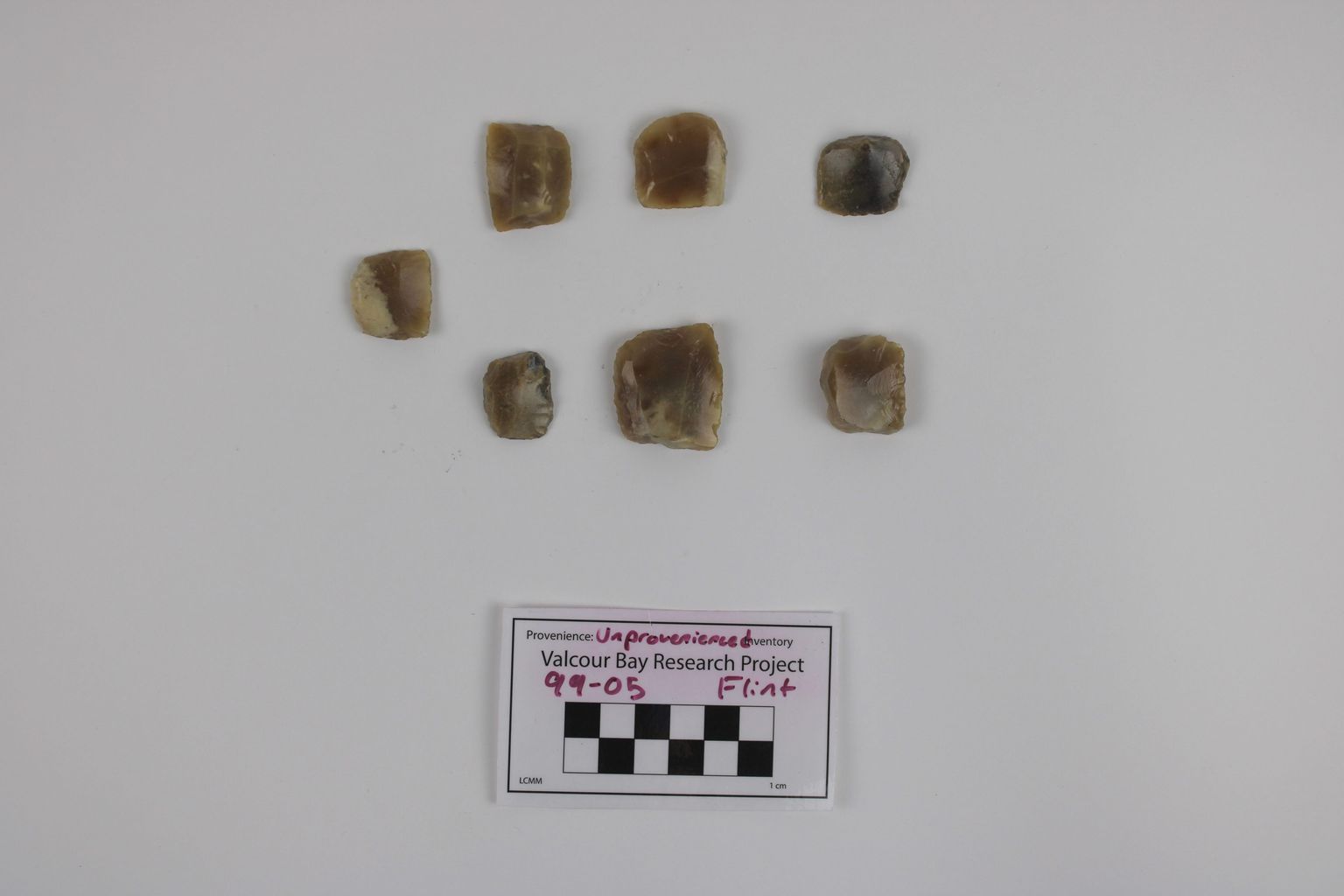 Gun Flint, Lot of 7 picture number 1