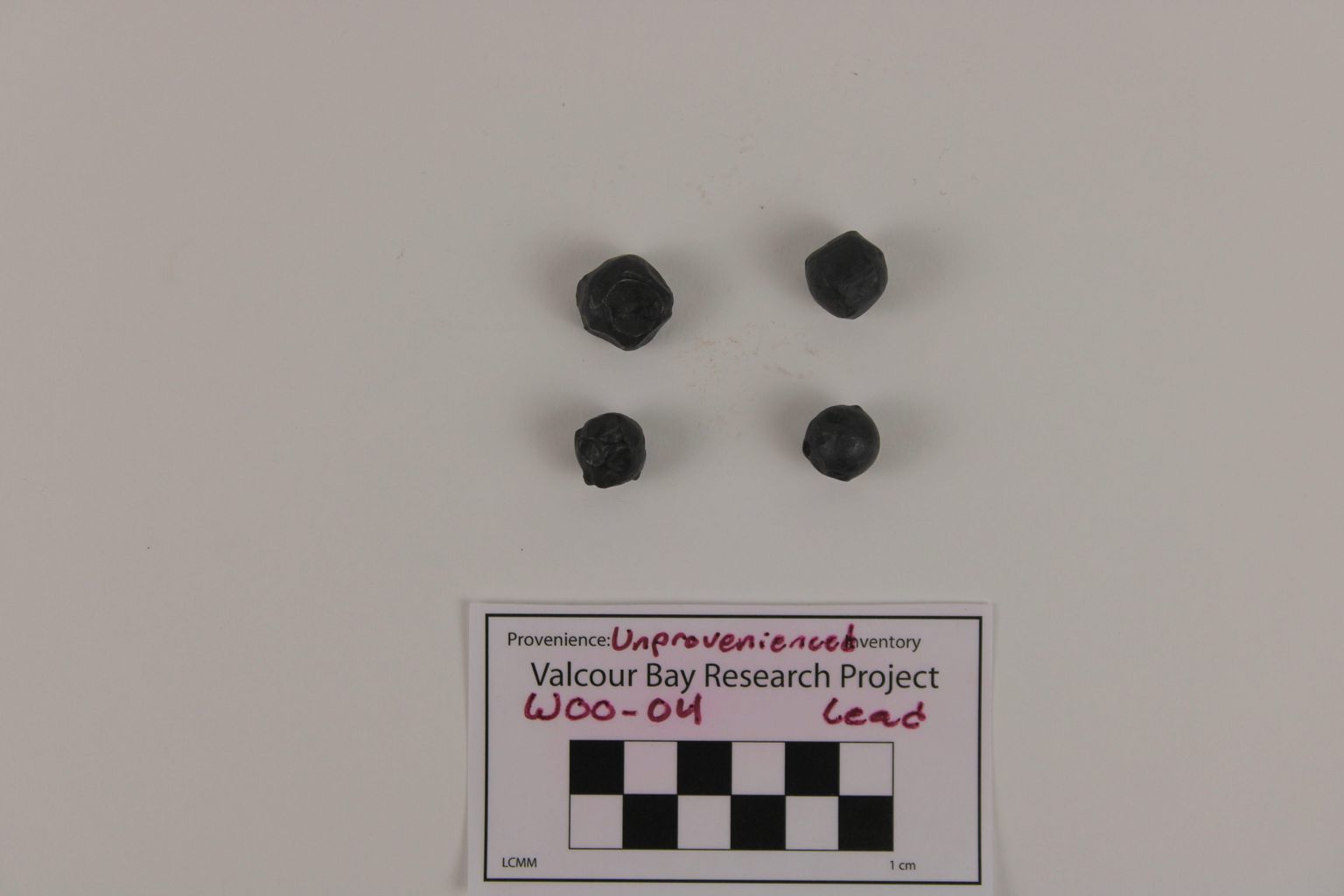 Musket Ball, Lot of 4 picture number 1