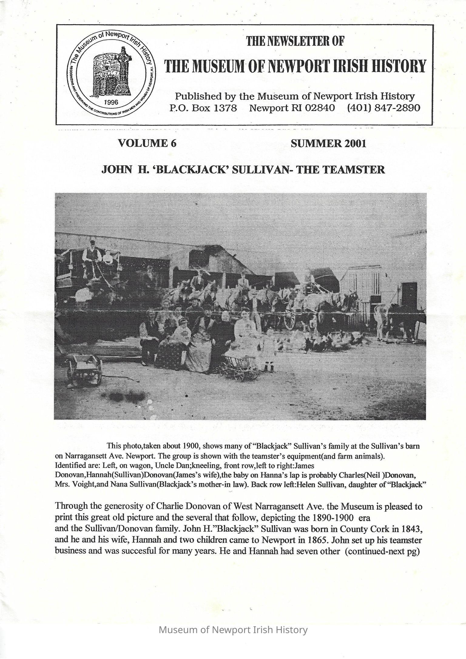 MNIH Newsletters