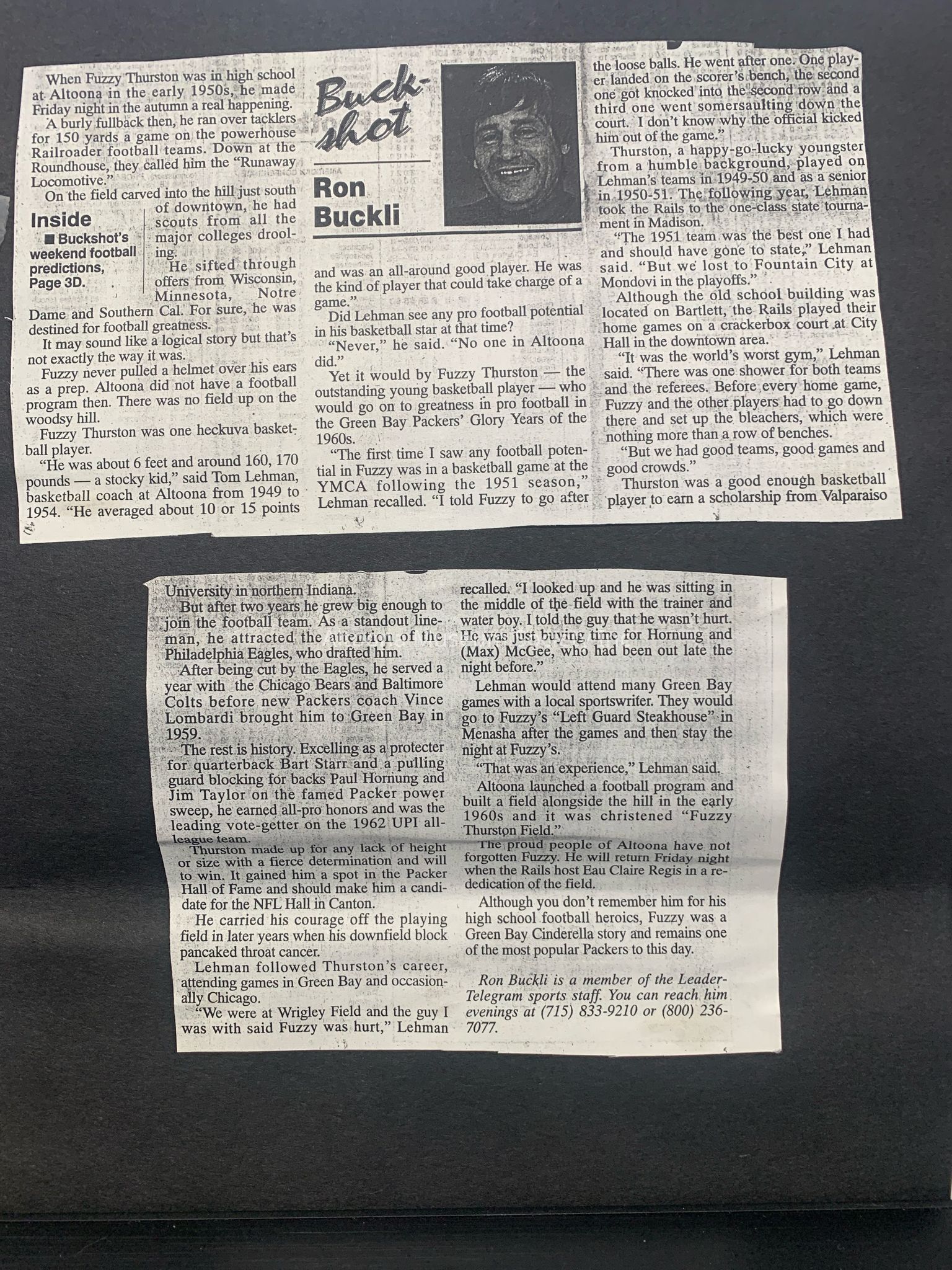Newspaper Article