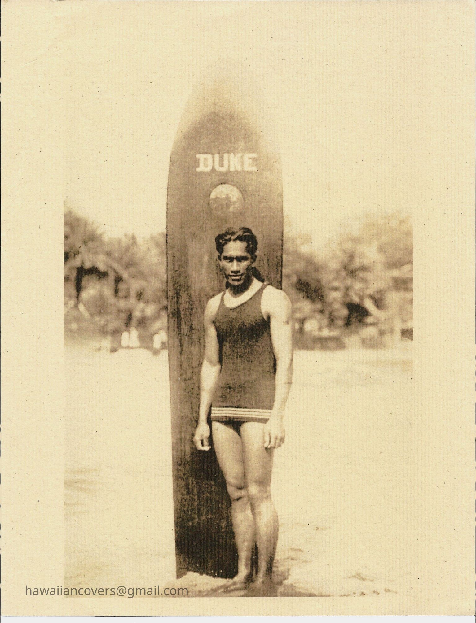 K. Surfers of Hawaii - Postcards or Photos