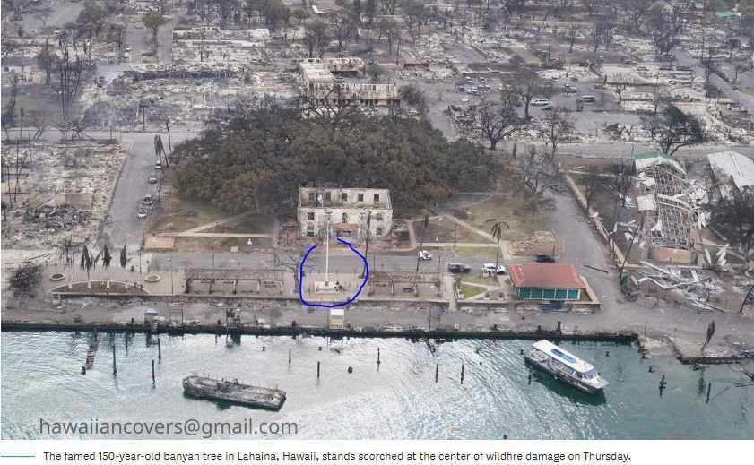 A. Lahaina Devastation - Flagpole Aug 8, 2023