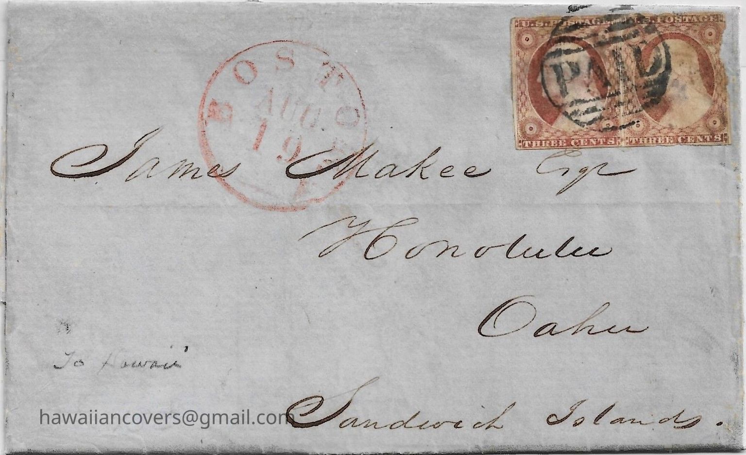 B. PRE 1900 HAWAII COVERS