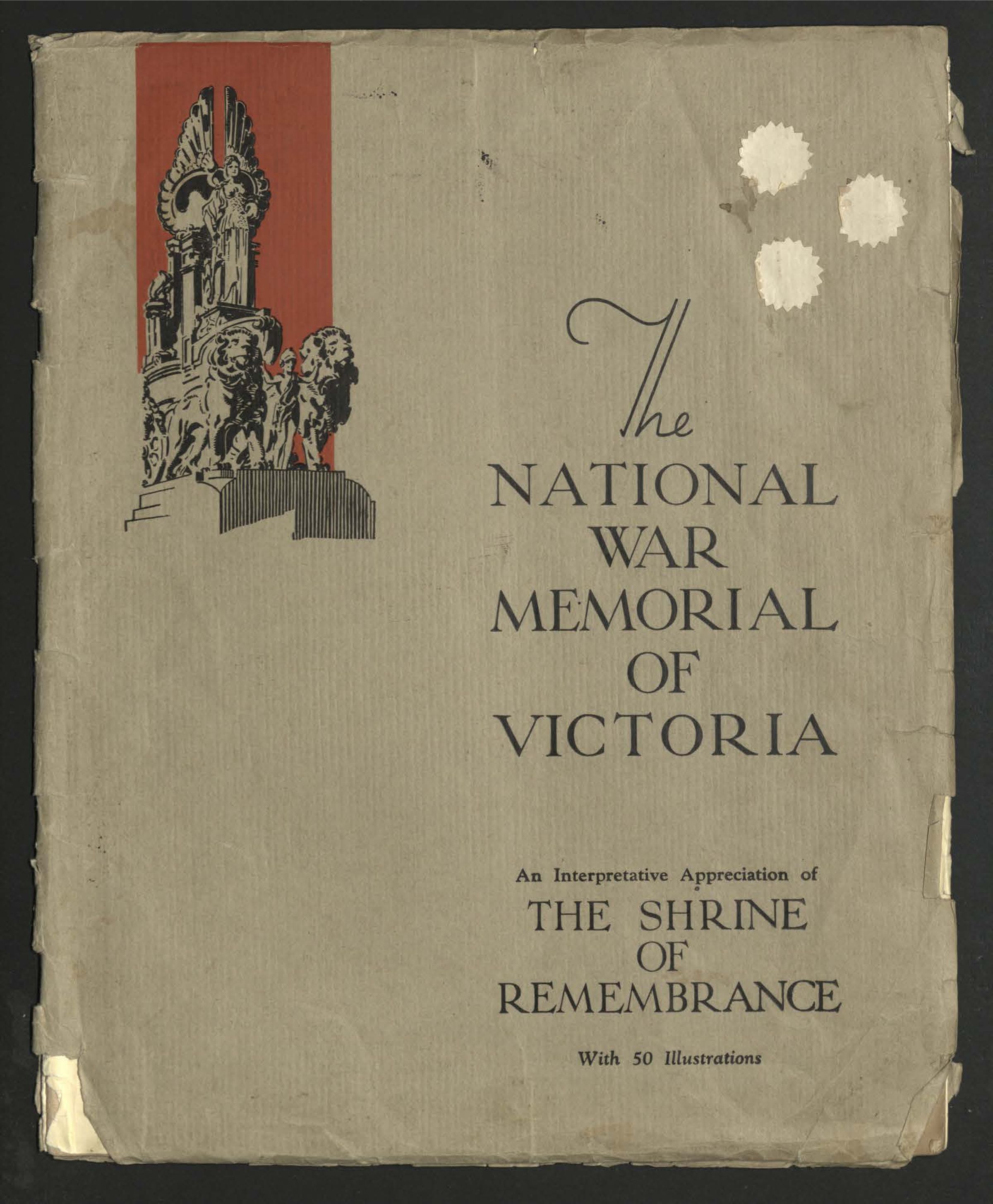 2023.31: 48 page booklet of The National War Memorial of Victoria Shrine of Remembrance