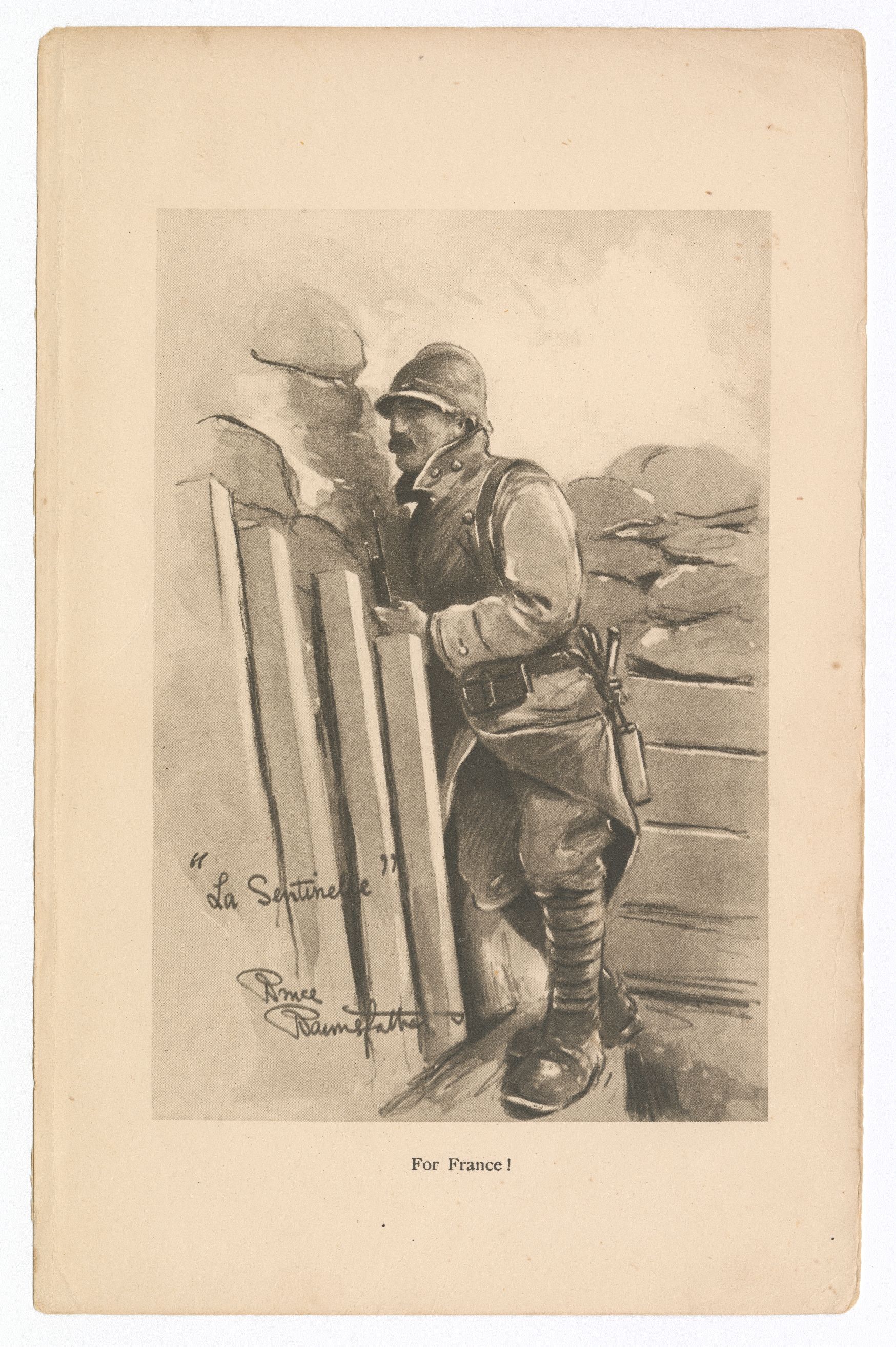2024.11: PDF of 13 original illustrations from FOR FRANCE ("C'EST POUR LA FRANCE")