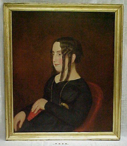 Portait Painting of Sara Ann Edwards Priest picture number 1