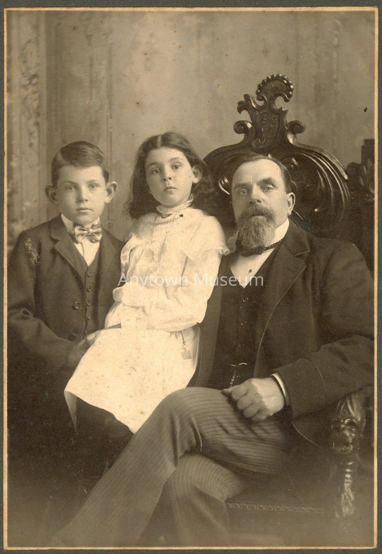 Frances Phares and Children