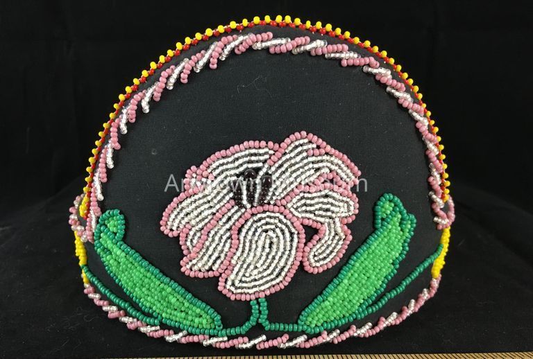 Mohawk Beaded Headdress