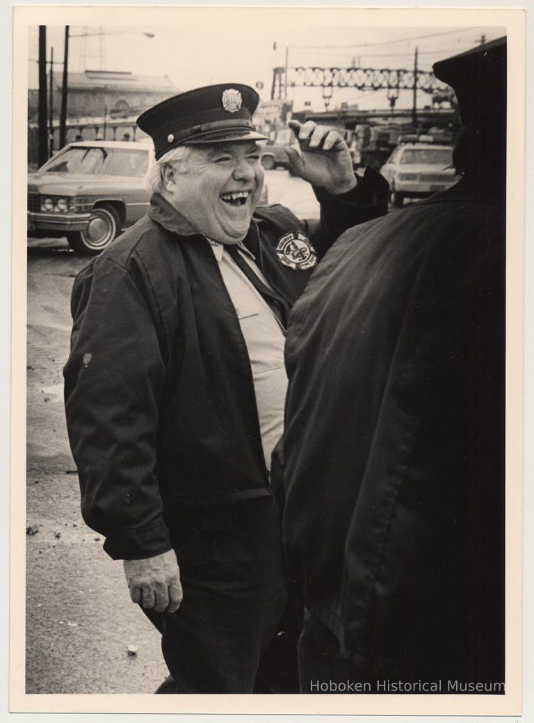 Hoboken Fire Department member John O'Leary