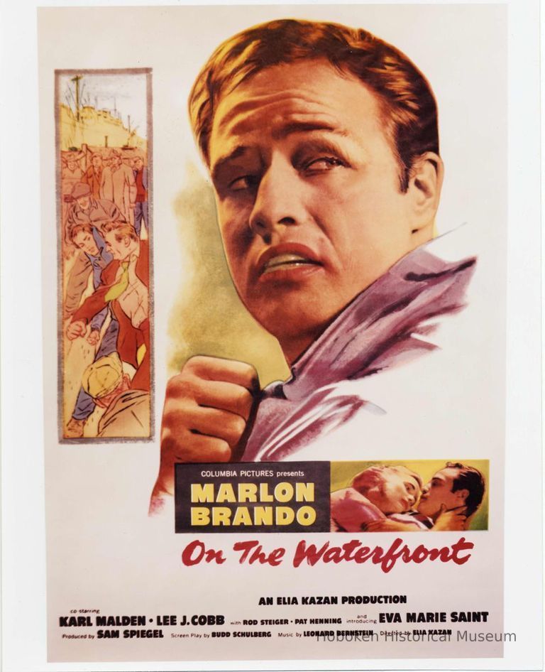 Color print of publicity poster for film 