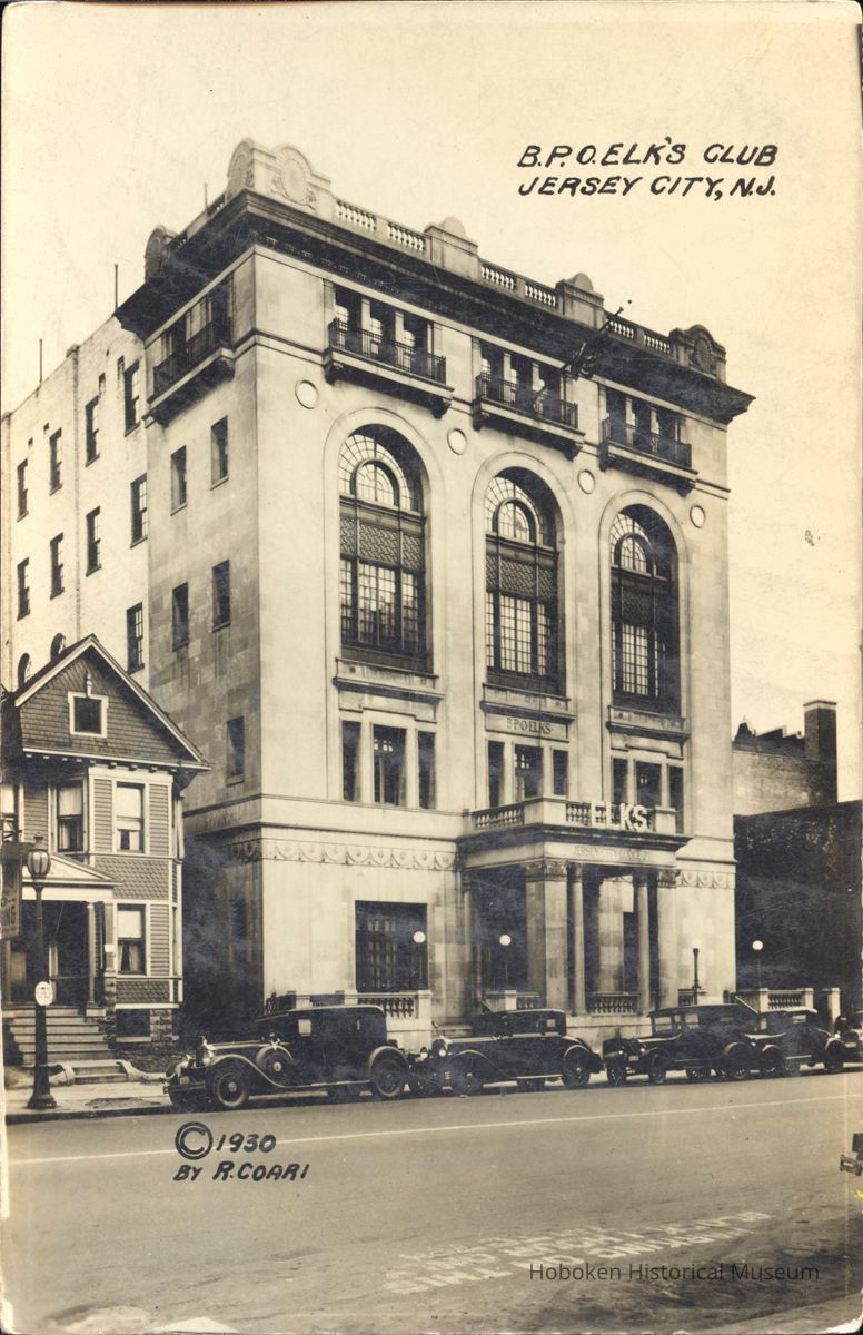 Postcard: BPO Elks, Jersey City, New Jersey picture number 1