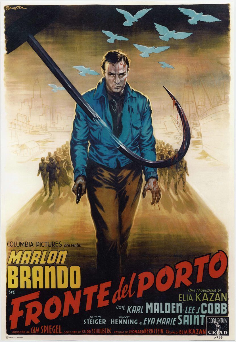 Reduced-size reproduction of Italian poster for film 