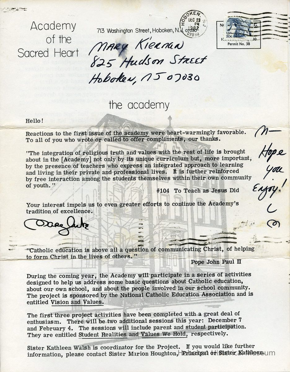 copy 1: pg [1]; hand addressed; inscribed by Mary Ashe