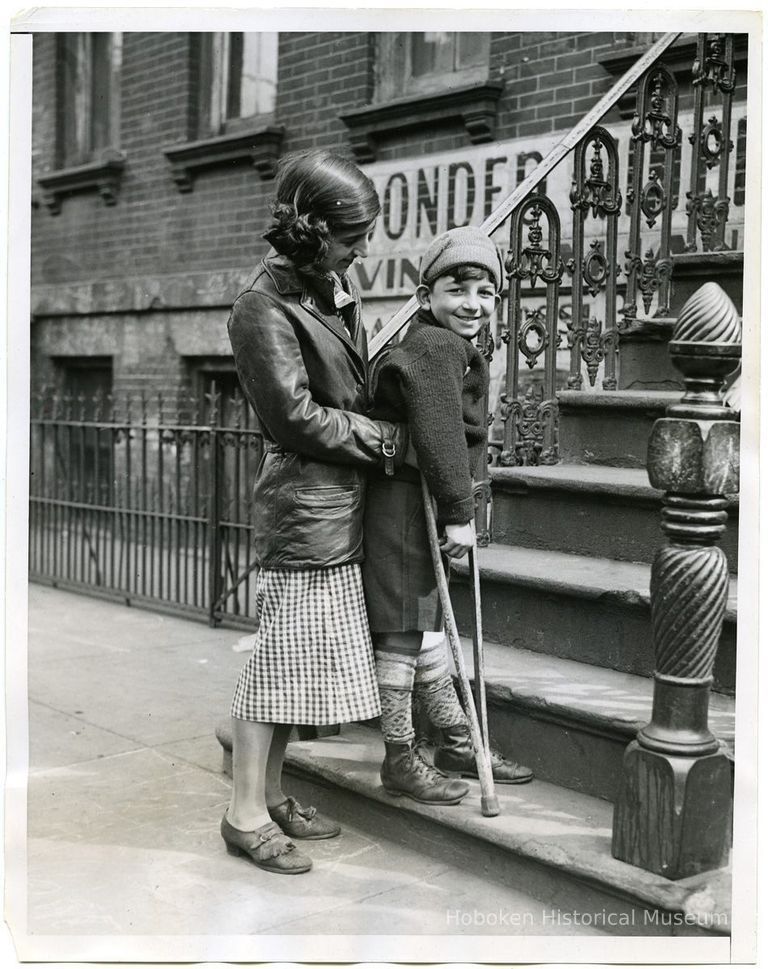 image: Ralph Crone and sister Constance