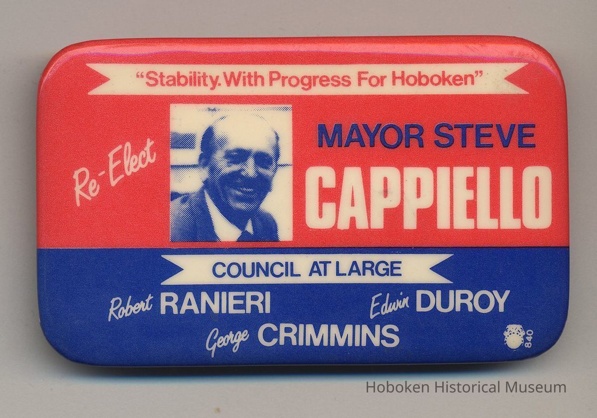 Political button: 