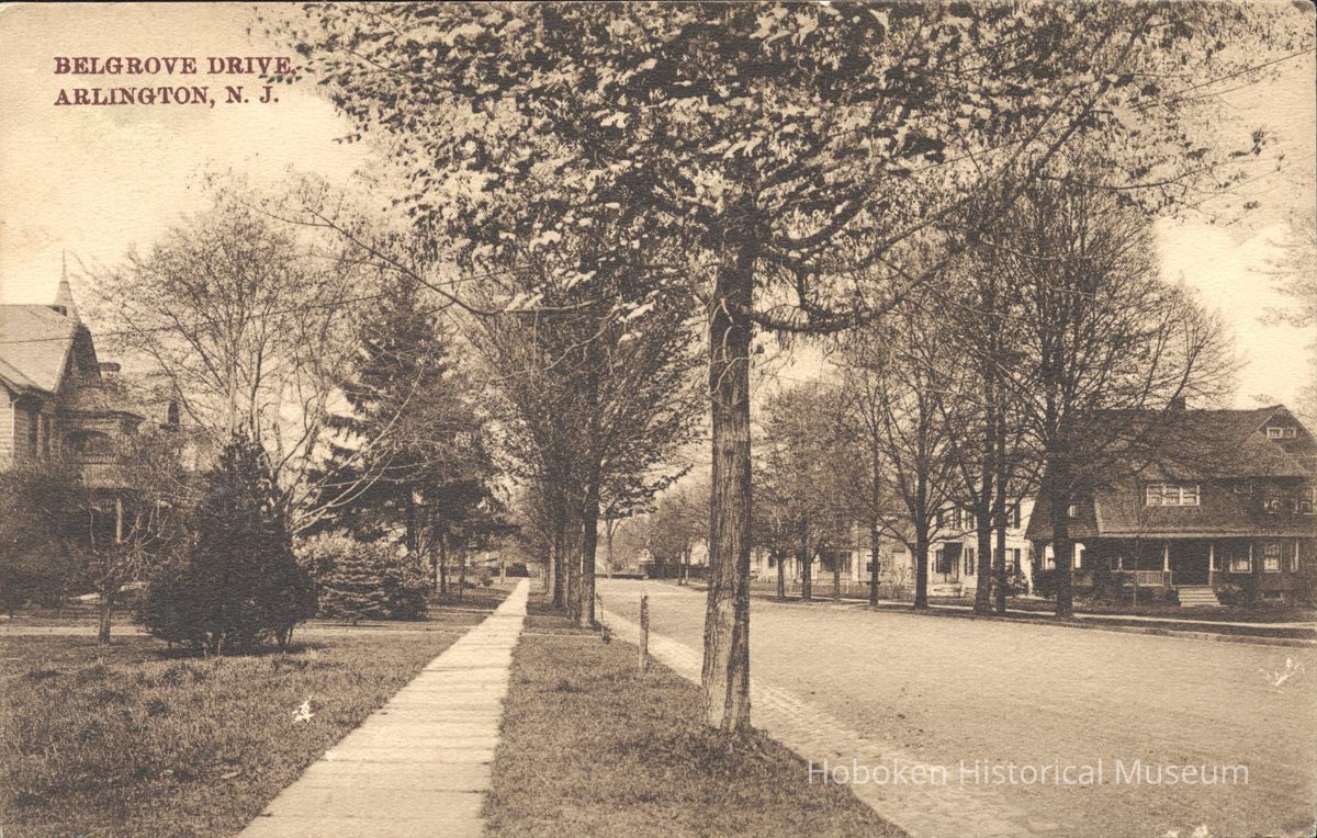 Postcard: Arlington, NJ, Belgrove Drive picture number 1