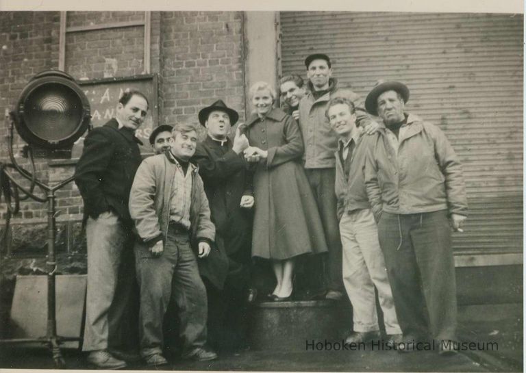 Center, Eva Marie Saint and to her right, Karl Malden