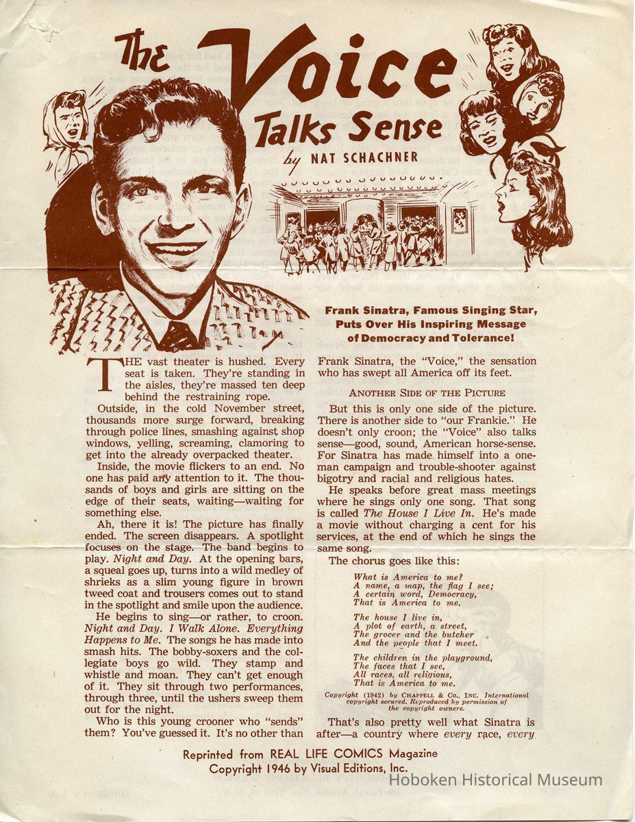 1- side 1: The Voice Talks Sense