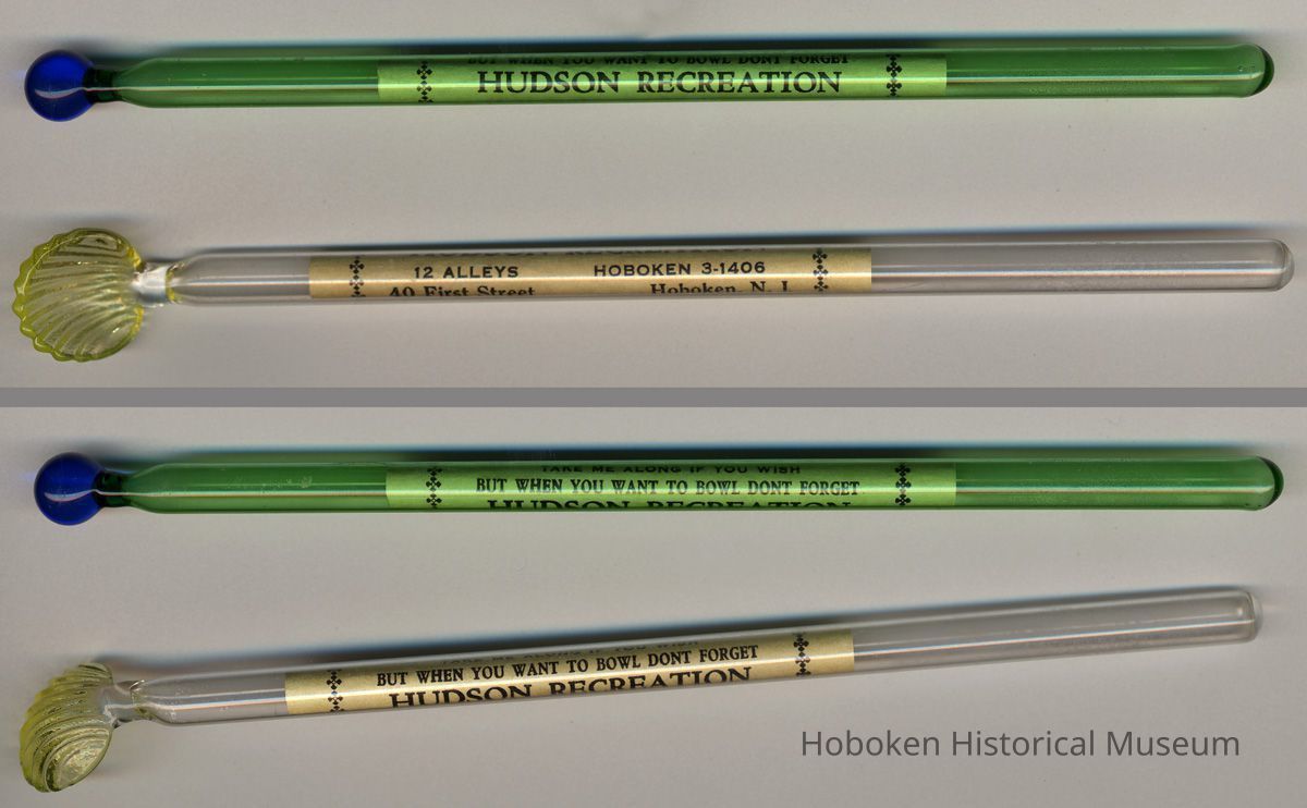 swizzle sticks: two views