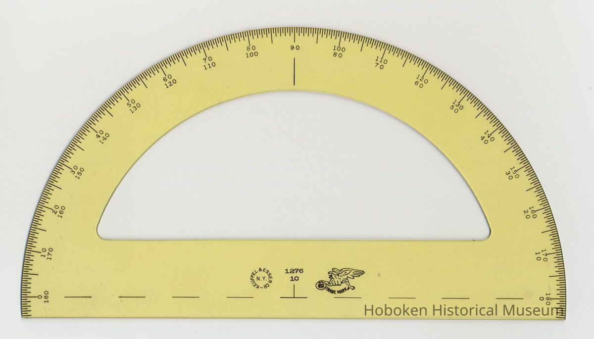 ten inch semi-circular protractor