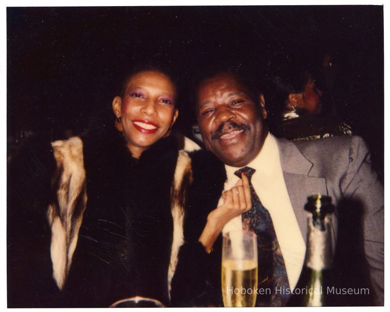 Digital copy of color photo of Dorothy and Charles McNeil, no place [Hoboken?], 1989. picture number 1