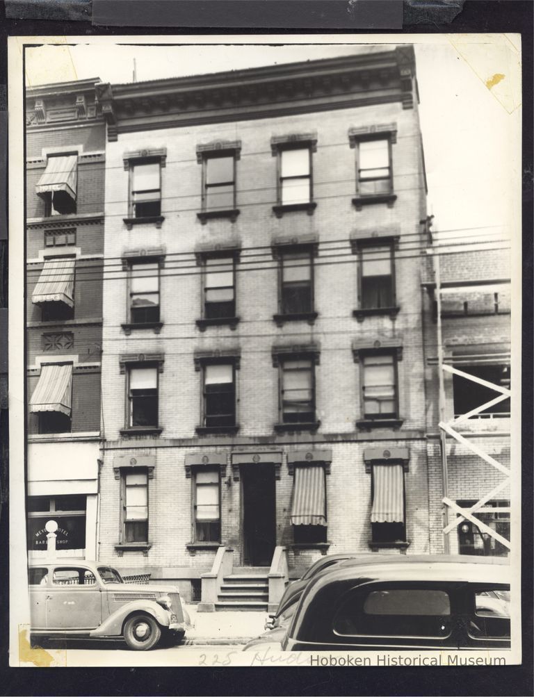 B+W Photo of 225 Hudson St., Hoboken, NJ. Not dated picture number 1