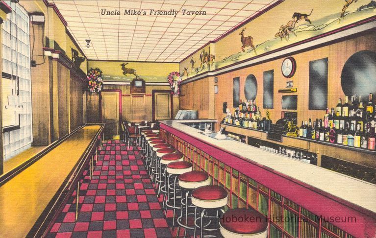 Postcard: Uncle Mikes Tavern, Jersey City, NJ picture number 1