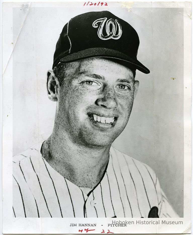 image: Jim Hannan, baseball pitcher, Washington Senators