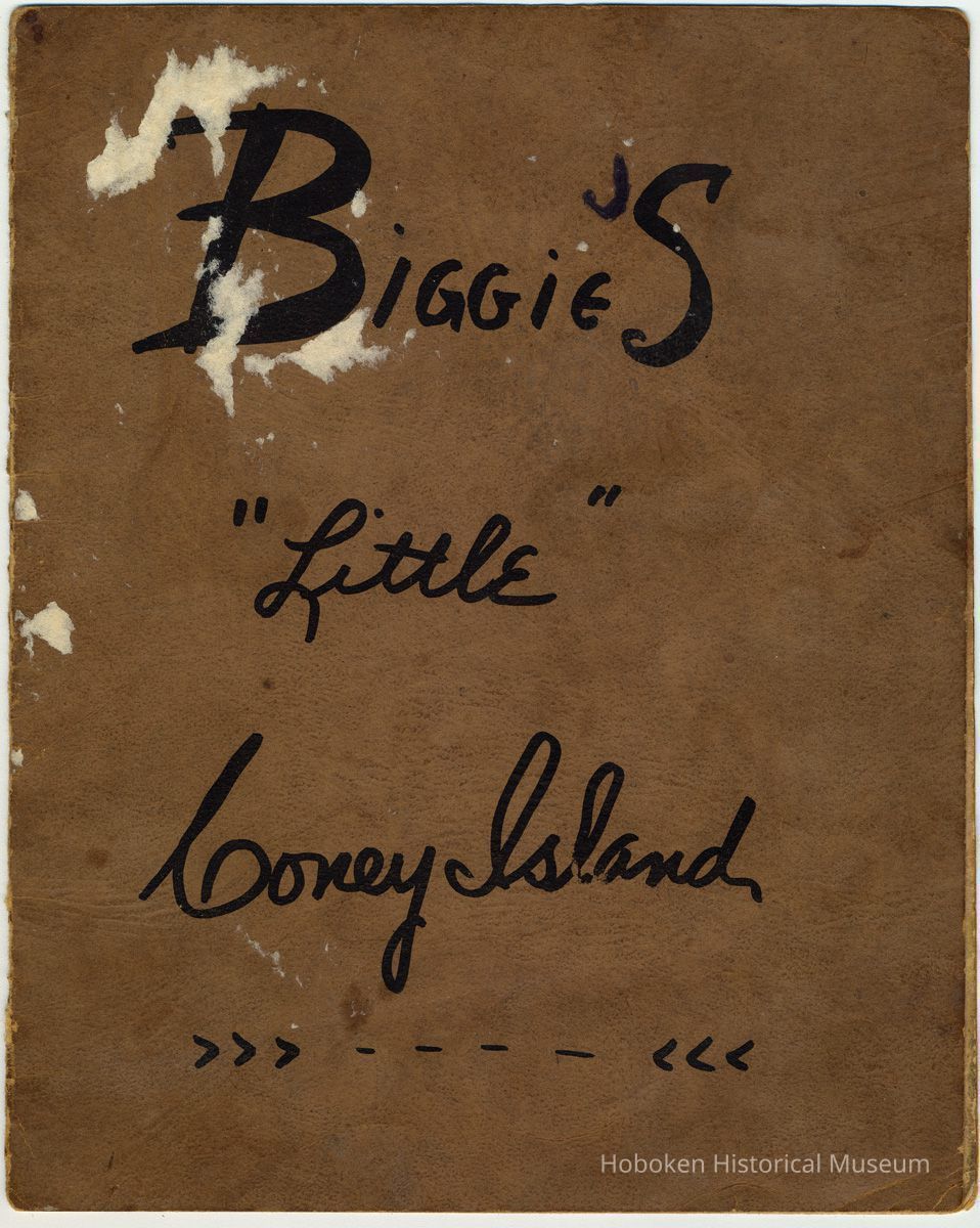 front cover; back blank