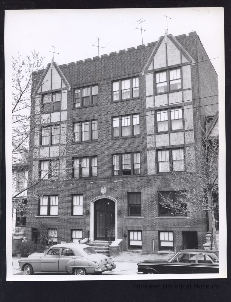 B&W Photograph of 80/82 Lexington Ave., Jersey City, NJ picture number 1