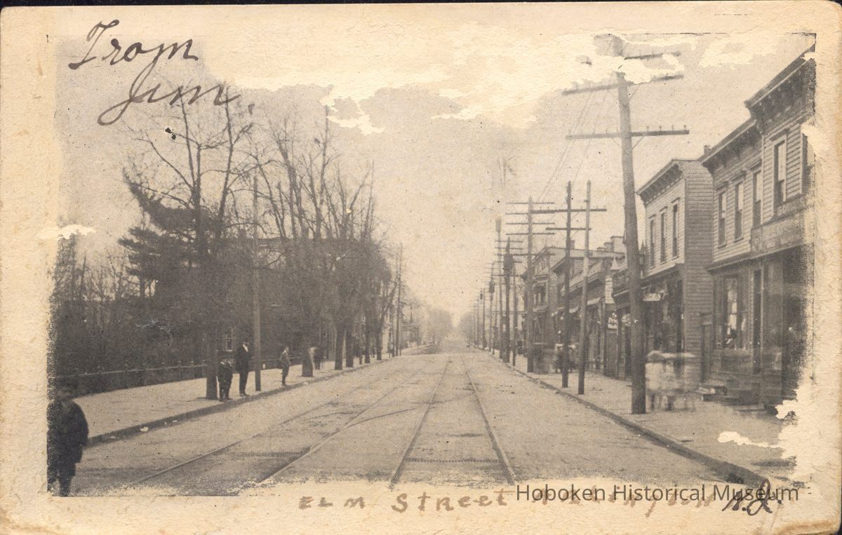 Postcard: Arlington, NJ, Elm Street picture number 1