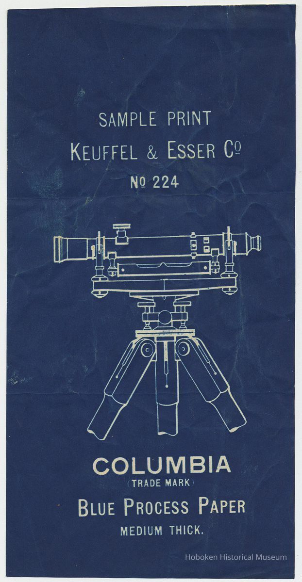 blueprint sample: blue process paper