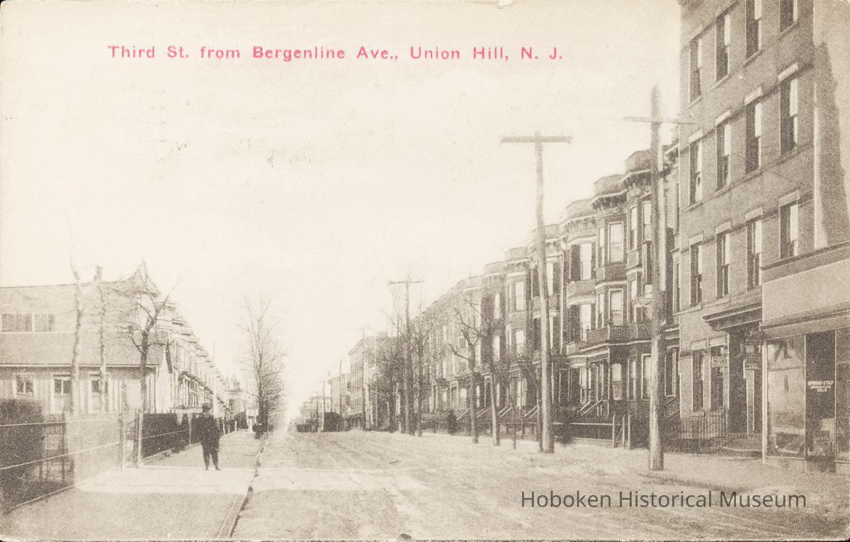 Postcard: Third St., Union Hill, NJ picture number 1