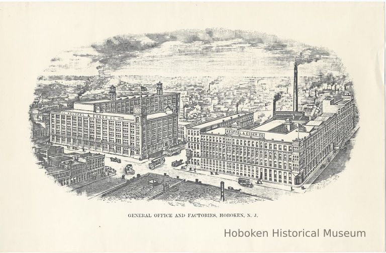 Print: [Keuffel & Esser] General Office and Factories, Hoboken, N.J.