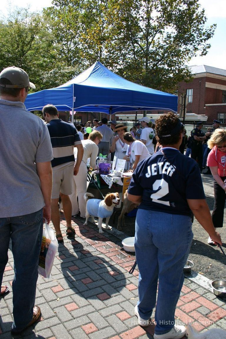 Digital color image of the 2004 Hoboken Pet Parade, along the Hoboken Waterfront, Sunday, September 26, 2004. picture number 1