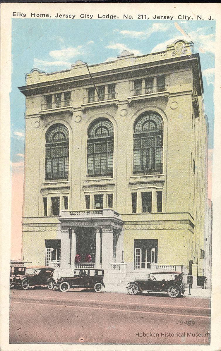 Postcard: BPO Elks, Jersey City, New Jersey picture number 1