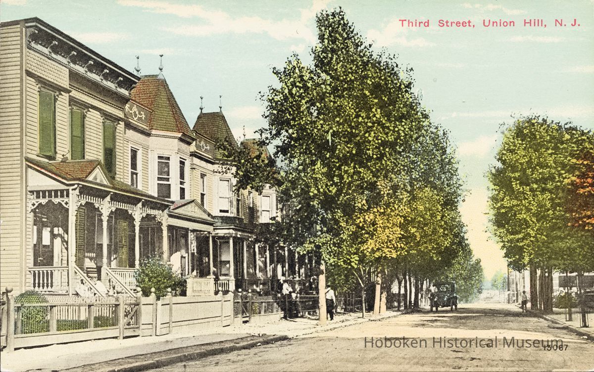Postcard: Third St., Union Hill, NJ picture number 1