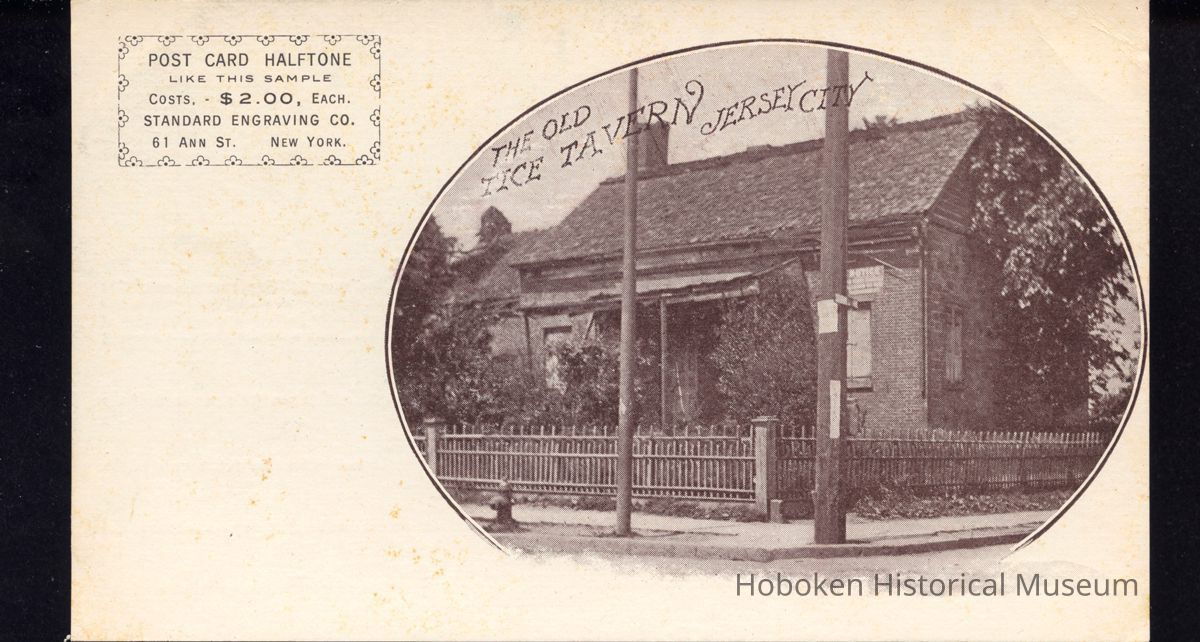 Postcard: Tice Tavern, Jersey City, NJ picture number 1